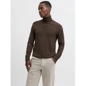 Jack & Jones Pull-over 'JJEEmil' brun foncé