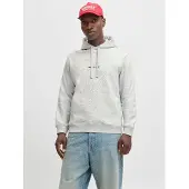 Jack & Jones Sweat-shirt 'JORNorrebro' noir / blanc chiné