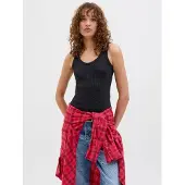 JJXX Debardeur JXFRIDA SL U-NECK TOP femmes - Noir - EU M