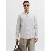 Jack & Jones Chemise 'JJESummer' nude / blanc