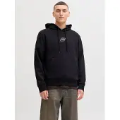 Jack & Jones Corp Graphic Hoodie Noir S Homme