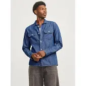 Jack & Jones Chemise 'JJETravis' bleu denim