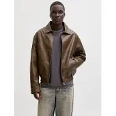 Jack & Jones Veste mi-saison 'JJLEON' chocolat