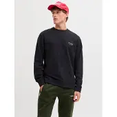 Jack & Jones Sweat-shirt 'JJEARCHIVE' noir / blanc