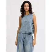 JJXX Haut 'JXMabel' bleu denim