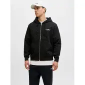 Jack & Jones Soho Full Zip Sweatshirt Noir S Homme