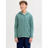 Jack & Jones Bradley Full Zip Sweatshirt Vert 10 Years Garçon