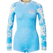Billabong Combinaison en néoprène 'SPRING FEVER' bleu clair / orange / rose / blanc