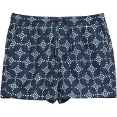 s.Oliver Shorts de bain bleu marine / blanc