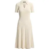 Ralph Lauren Robes en maille crème