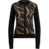 Ralph Lauren Cardigan caramel / sépia / noir