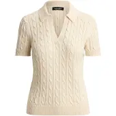 Ralph Lauren Pull POLO PULLOVER femmes - Beige - EU S