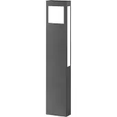 CMD 66 Lampadaire en acier inoxydable anthracite 2G11 incl ampoule 80cm hauteur
