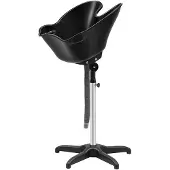 OEM Lavabo pour shampooing, hauteur réglable, design ergonomique, noir