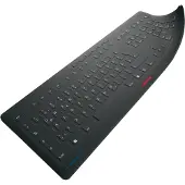 Cherry 61510017, Cache-clavier, silicone, 463 mm, 164 mm, 100 g, noir
