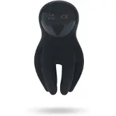 Levelz - vibromasseur gland pénis digital - silicone noir