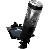 PDX Mega-Bator - masturbateur automatique rotatif et va-et-vient - noir