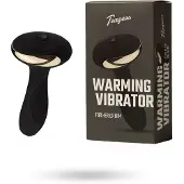 Vuxen - vibromasseur anal chauffant et stimulateur de prostate (noir)