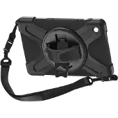 Akashi Coque Antichoc pour Galaxy Tab A9 Plus Béquille et Poignée rotative Noir