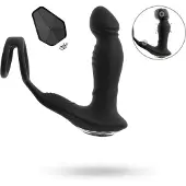 Rebel - vibromasseur prostatique à va-et-vient (noir)
