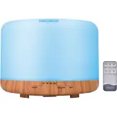 Semoic Diffuseur d'huiles essentielles 500 ml Humidificateur Diffuseurs