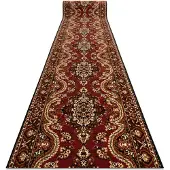 Rugsx TAPIS DE COULOIR BCF WIOSNA bordeaux 100 cm 100x700 cm