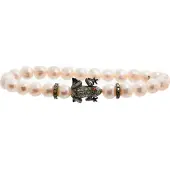 Lancaster Jla-brfrog3wh Bracelet Doré Femme