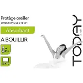 Lefebvre textile Protège-oreiller absorbant 50 x 70 cm