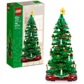 LEGO Sapin de Noël - Jouets de construction pour enfants de 12 ans et plus - Mini décorations de sapin de Noël pour table et maison - Cadeaux pou