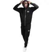 Lonsdale Survêtement 'ROTTINGDEAN' noir / blanc