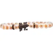 Lancaster Bracelet - - JLA-BRFROG4WH - Argent Sterling - Blanc - 16MM