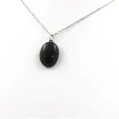 Bijoux Pierres et Minéraux. Collier Saphir. 17.44 ct. Afrique.