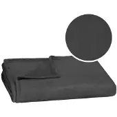 Springos Couverture Douillette - Graphite - 70x160 Cm - Polyester