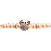 Lancaster Jla-brcrab2pe Bracelet Doré Femme