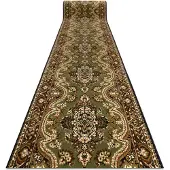 Rugsx TAPIS DE COULOIR BCF WIOSNA vert 90 cm 90x880 cm