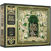 Theory11 Puzzle Le Seigneur des Anneaux de 1 000 pi ces - Produits et objets de collection sous licence officielle du Seigneur des Anneaux - Ajustement pr