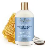 SheaMoisture SheaMoisture, Miel de Manuka et Yaourt, Shampooing Hydratation + Réparation aux Huiles de Mafura et Baobab, 13 fl oz (384 ml)