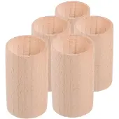 ABOOFAN 25Pièces Diffuseur Huile Bois Beige Pour Portable