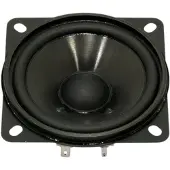 Visaton Haut-parleur étanche 8 Ohm 87mm, Composants du haut-parleur, Noir