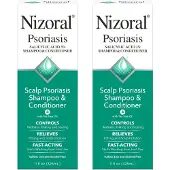 Nizoral psoriasis shampooing & revitalisant Twinpack 2 Count