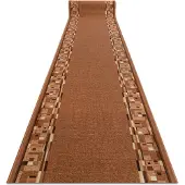 Rugsx TAPIS DE COULOIR ANTIDÉRAPANT BOMBAY Beige foncé 80cm 80x250 cm