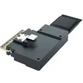 Supermicro Câble Slimline - - CBL-SAST-1276F-100 - 1 m - Slimline x8 (LE) à 2x Slimline x4 (STR) - Noir