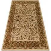 Rugsx Tapis ROYAL E0176 Cadre - beige / marron 150x230 cm