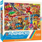 Master Pieces Puzzle Flashbacks - Sanctuaire Des Super-Héros - 1000 pièces