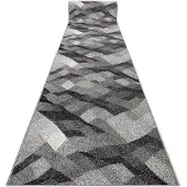 Rugsx Tapis de couloir SILVER Palanga gris 80 cm 80x340 cm