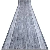 Rugsx TAPIS DE COULOIR antidérapant RAMA gris 80cm 80x300 cm