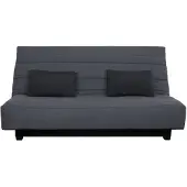 Dunlopillo banquette clic clac 2 places - Gris