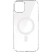 Swissten Clear Jelly MagStick Coque transparente pour iPhone 12 Mini (Apple iPhone 12 mini), Coque pour téléphone portable, Transparent