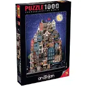 AnaTolian Puzzle ANATOLIEN Nuit étoilée à Amsterdam 1000 pièces