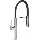 Mexen Mélangeur lavabo Dina, chrome/noir (672701-07)